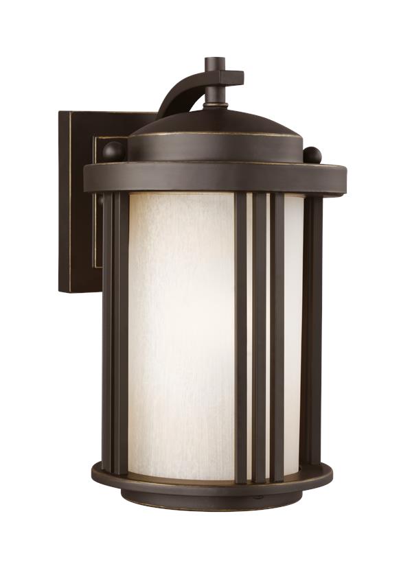 Generation Lighting Crowell 1 light antique bronze outdoor wall lantern