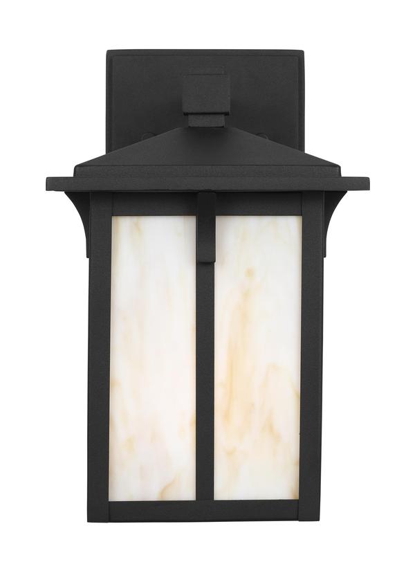 Generation Lighting 8552701CG-12E Tomek 1 Light Black Outdoor Wall Lantern