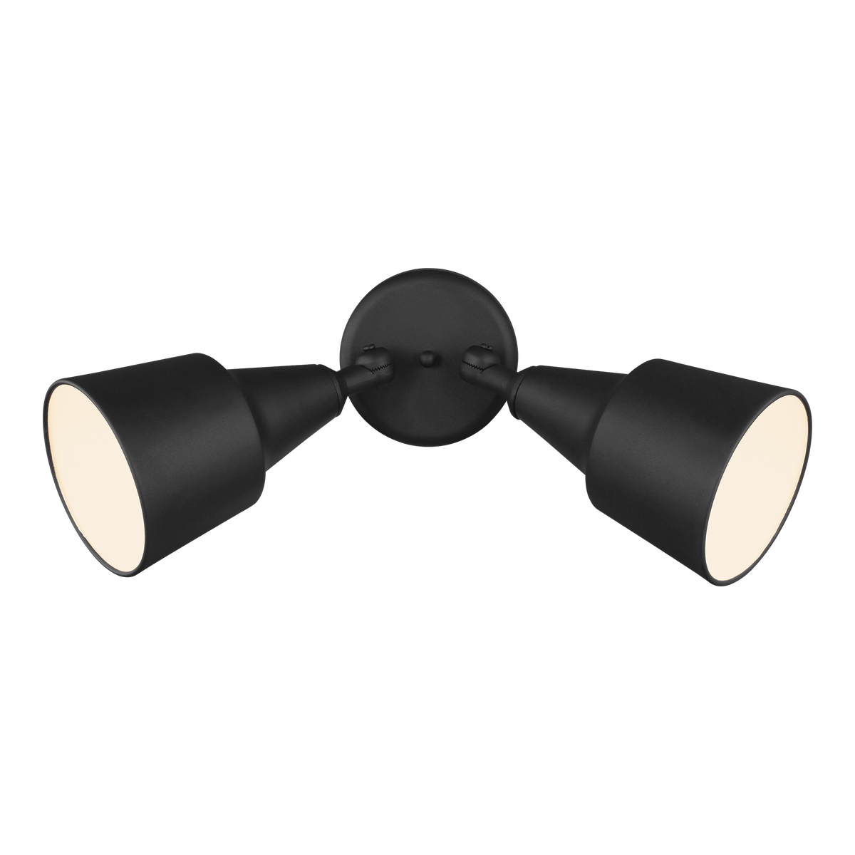 Generation Lighting 8560702-12 Flood Light 2 light black wall light
