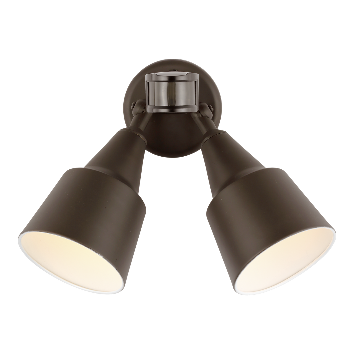 Generation Lighting 8560702PMEN3-71 antique bronze two light flood light with motion sensor