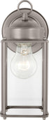 Generation Lighting New Castle 1 light antique brushed nickel wall lantern