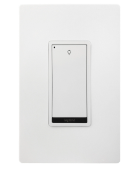 Wattstopper LMSW-210-W DLM Wired Standard Switch, 1B, White