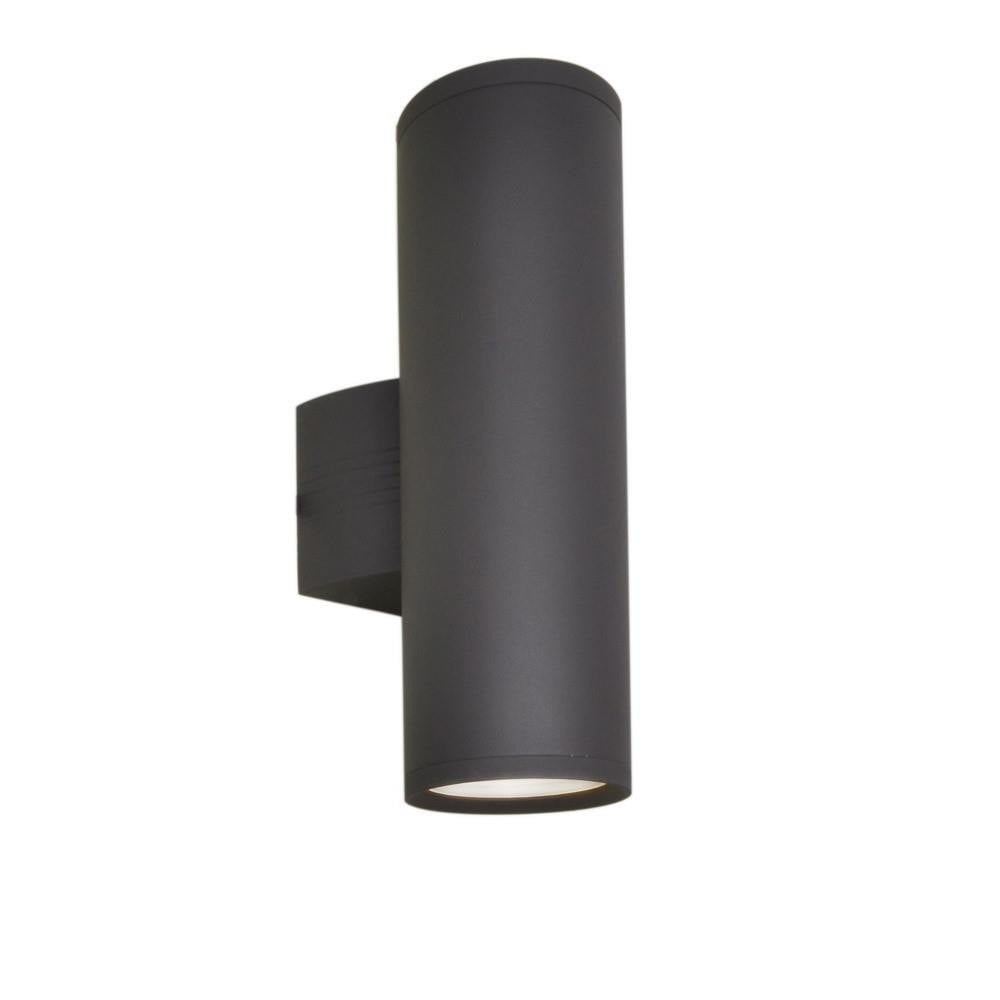 Maxim Lighting 86102ABZ Lightray 2 Light Architectural Bronze Outdoor Wall Sconce Front View