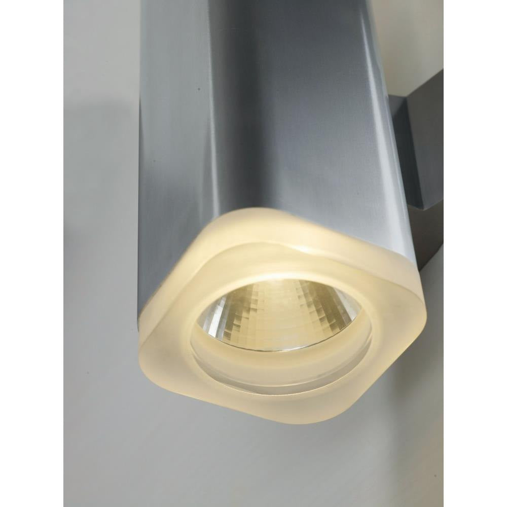 Maxim Lighting 86109AL Lightray LED Lens Detail Close-Up Brushed Aluminum Finish