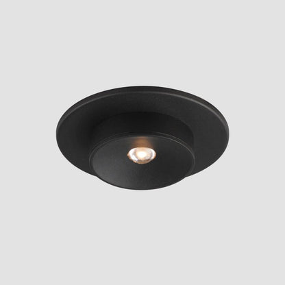 Maxim Lighting 86211WT Caldera 1 Light 5.25 Inch White LED Semi Flush Mount Ceiling Light - Angle View