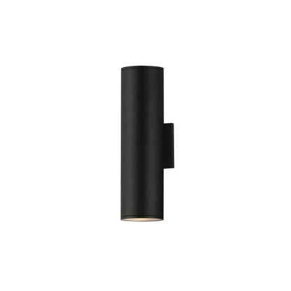 Maxim Lighting 86216BK Stout 2 Light 15 inch Black Outdoor Wall Light