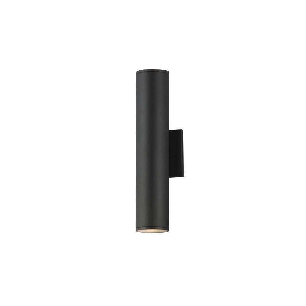 Maxim Lighting 86223WT Caldera 2 Light 15 inch White Outdoor Wall Mount