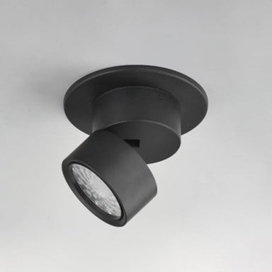 Maxim Lighting 86240WT Swinger LED Flush Mount - Angled Spotlight Position View