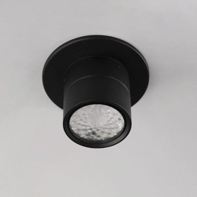 Maxim Lighting 86240BK Swinger Black LED Adjustable Flush Mount - Straight Down View