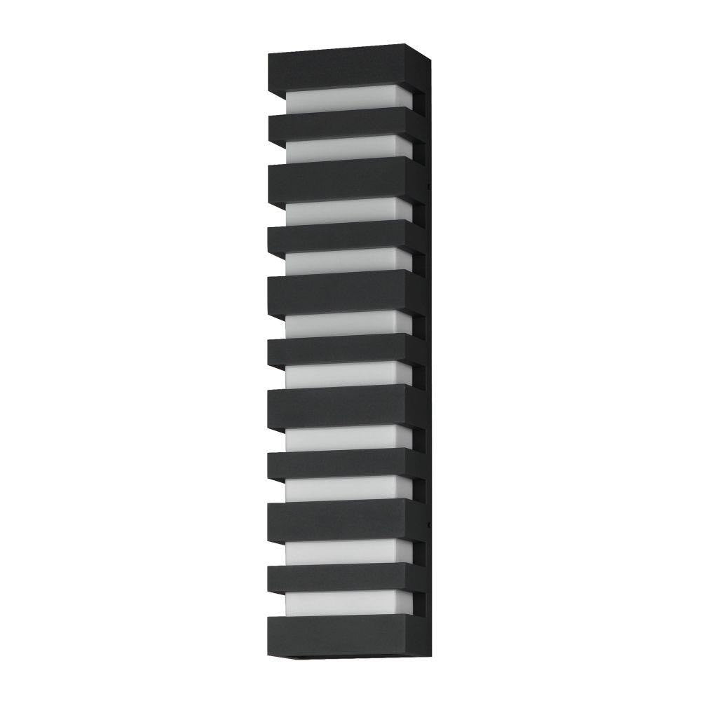 Maxim Lighting 86266BK Keyes 1 Light 28 inch Black Outdoor LED Wall Sconce White Background