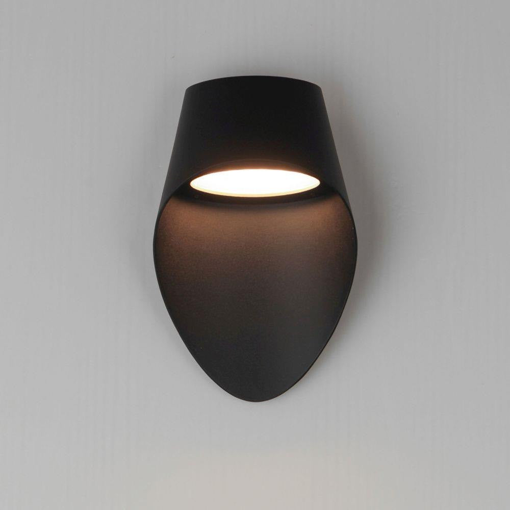 Maxim Lighting 86271BK Cape Matte Black LED Outdoor Wall Light - Illuminated