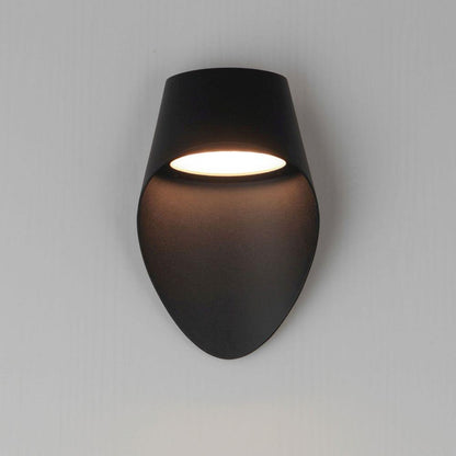 Maxim Lighting 86271BK Cape Matte Black LED Outdoor Wall Light - Illuminated