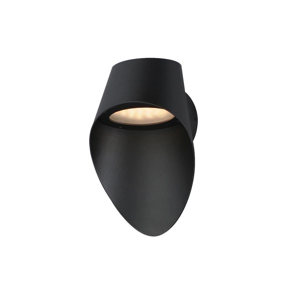 Maxim Lighting 86271BK Cape Matte Black LED Outdoor Wall Light