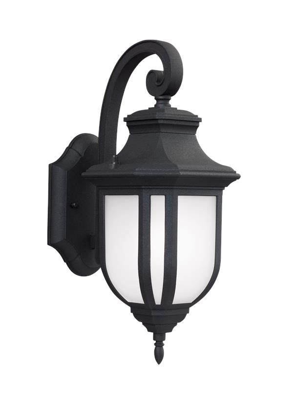 Generation Lighting Childress 1 light black outdoor wall lantern
