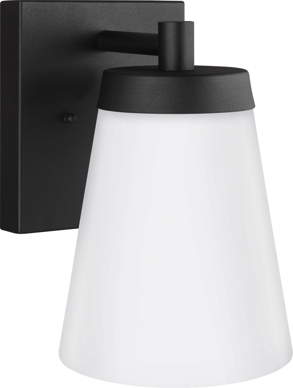 Generation Lighting 8638601-12 Renville 1 Light Black Outdoor Wall Lantern