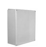 Wire Guard Systems 866JICHC 8x6x6" Nema-12 JIC Screw Cover Junction Oil Tight Enclosures, 316 Stainless Steel Finish