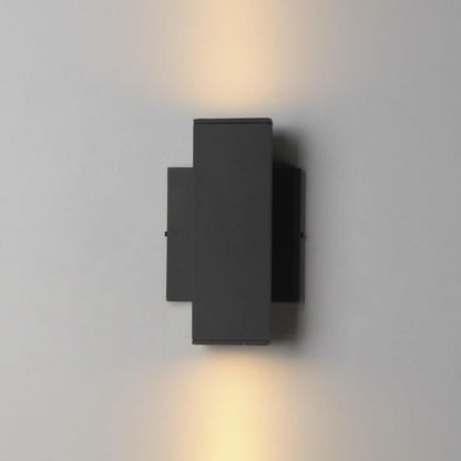Maxim Lighting 86421ABZ Culvert 2 Light 7.5 inch Architectural Bronze Outdoor Wall Sconce with warm LED up/down illumination
