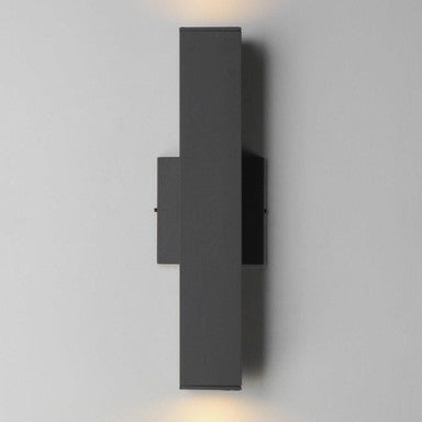 Maxim Lighting 86423ABZ Culvert Architectural Bronze Outdoor Wall Sconce - Front Lit View