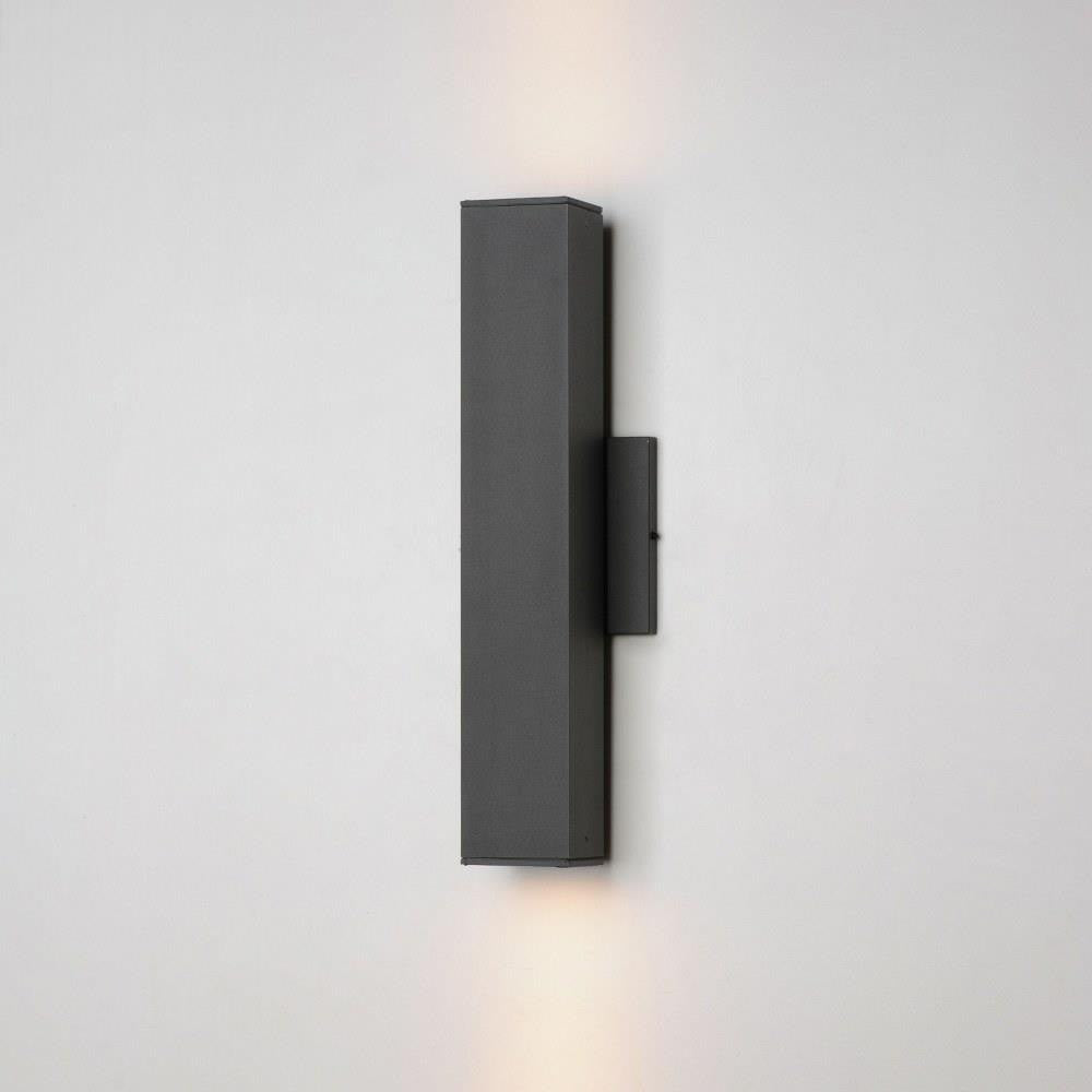 Maxim Lighting 86423ABZ Culvert Architectural Bronze Outdoor Wall Sconce - Lit Wall Mount View