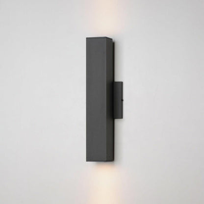 Maxim Lighting 86423ABZ Culvert Architectural Bronze Outdoor Wall Sconce - Lit Wall Mount View