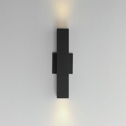 Maxim Lighting 86423BK Culvert Black LED Outdoor Wall Light Showing Up and Down Illumination