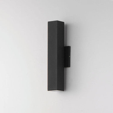 Maxim Lighting 86423BK Culvert Black Outdoor Wall Light Angle View