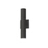 Maxim Lighting 86433ABZ Calibro 2 Light 15 Inch Architectural Bronze Outdoor Wall Sconce