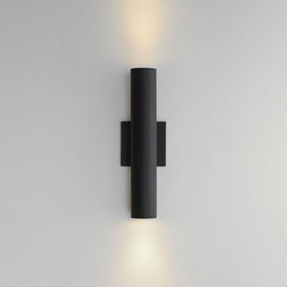 Maxim Lighting 86433BK Calibro Black Outdoor Wall Mount Light Illuminated Up Down