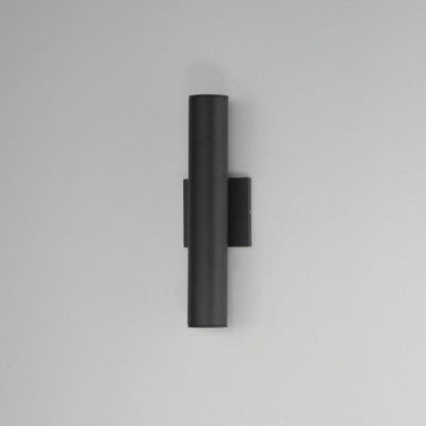 Maxim Lighting 86433BK Calibro Black Outdoor Wall Mount Light Side Angle View
