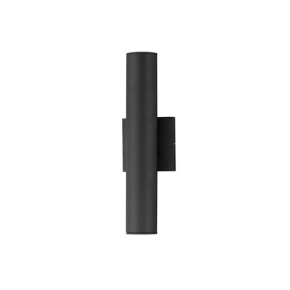 Maxim Lighting 86433BK Calibro 2 Light 14.5 Inch Black Outdoor Wall Mount Light