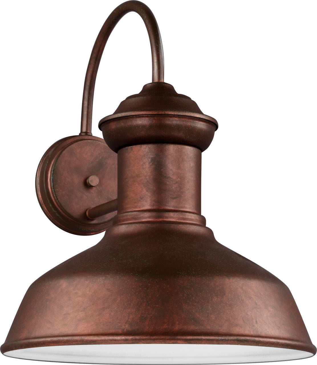 Generation Lighting Fredricksburg 1 light weathered copper outdoor wall lantern