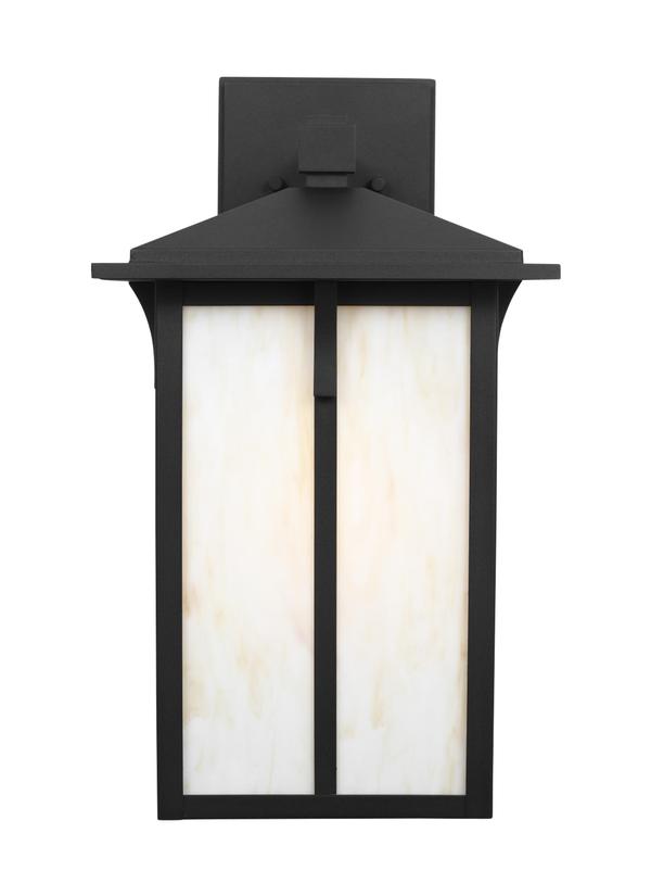 Generation Lighting 8752701CG-12E Tomek 1 Light Black Outdoor Wall Lantern