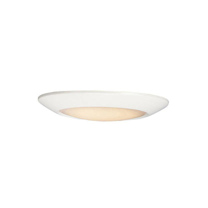 Maxim Lighting 87644WTWT Diverse 1 Light 7.5 inch White LED Flush Mount Ceiling Light