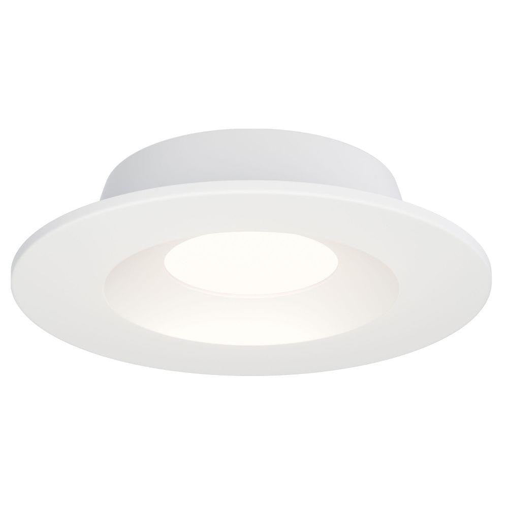 Maxim Lighting 87665WT Crisp White LED Recessed Downlight - Front Profile View
