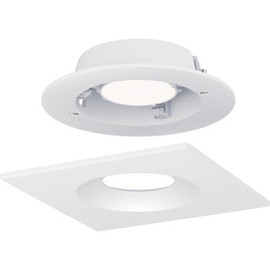Maxim Lighting 87674WTBK Crisp LED Recessed Downlight - White Trim Components