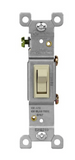 Enerlites 88115-I Residential Grade 15A Toggle Switch W/ Single Pole, Ivory