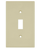 Enerlites 8811O-I Toggle Switch One-Gang Wall Plate, Oversize, Ivory