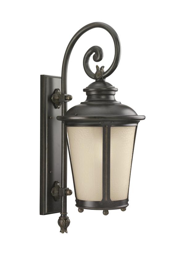 Generation Lighting 88242-780 Cape May 1 Light Burled Iron Outdoor Wall Lantern