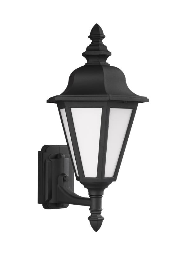 Generation Lighting Brentwood 1 light black outdoor wall lantern