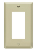 Enerlites 8831O-I Decorator/ GFCI One-Gang Wall Plate, Over-Size, Ivory