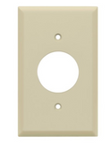 Enerlites 8851-I Single Receptacle One-Gang Wall Plate, Ivory