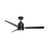 Maxim Lighting 88708BK Falcon 52 Inch Matte Black Ceiling Fan with Light Kit