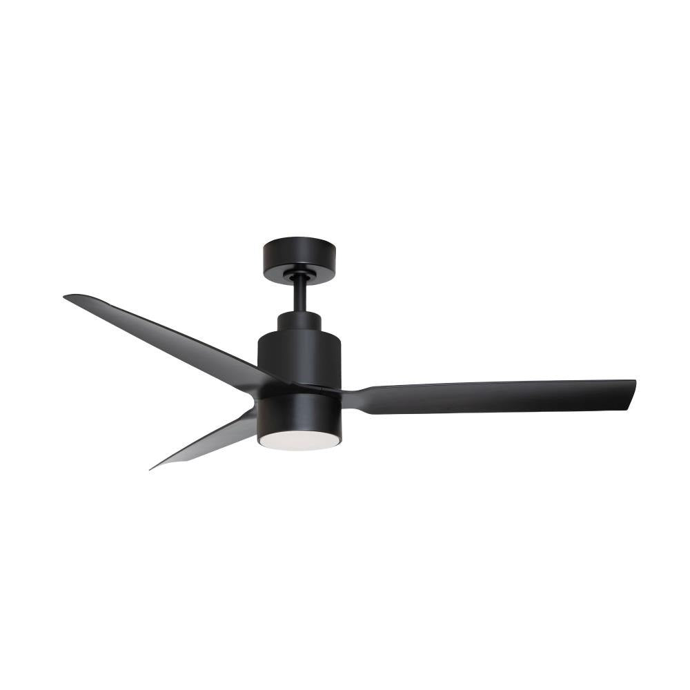 Maxim Lighting 88708MW Falcon 52 Inch Matte White Ceiling Fan with Light Kit