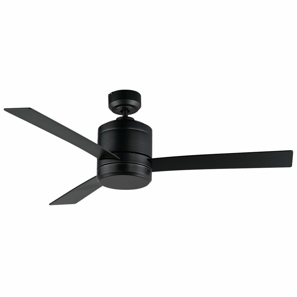 Maxim Lighting 88805BK Tanker 52 Inch Black 3 Blade Ceiling Fan