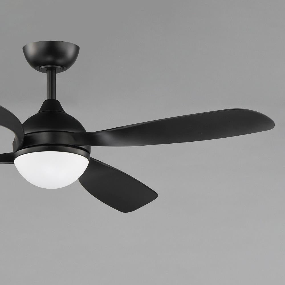 Maxim Lighting 88811NAB Bola Ceiling Fan with LED Light Kit Close-Up View