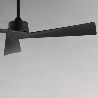Maxim Lighting 88846BK Vortex Outdoor Ceiling Fan - Angular Blade Detail