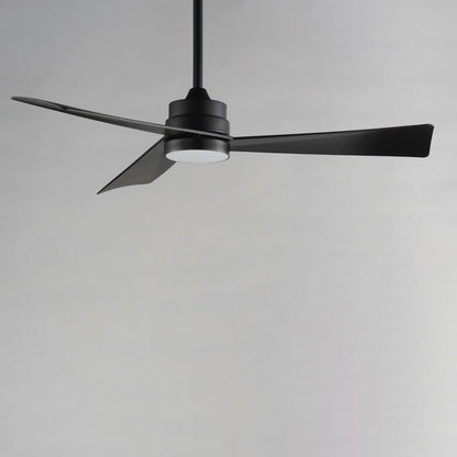Maxim Lighting 88847WTCHL Vortex 3 Blade 52 Inch Charcoal Outdoor Ceiling Fan with Light Kit - Lifestyle View