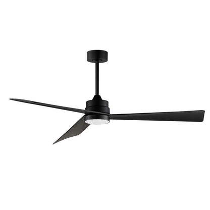 Maxim Lighting 88849WTCHL Vortex 3 Blade 60 inch Charcoal with Driftwood Outdoor Ceiling Fan with LED Light Kit