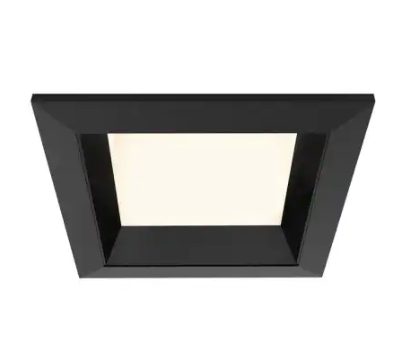 Eurofase Lighting 30303-01 1 Light Diffused LED Lens, Wattage 14W, Voltage 120V, Lumens 1180lm, Color Temperature 3000K, Black Finish