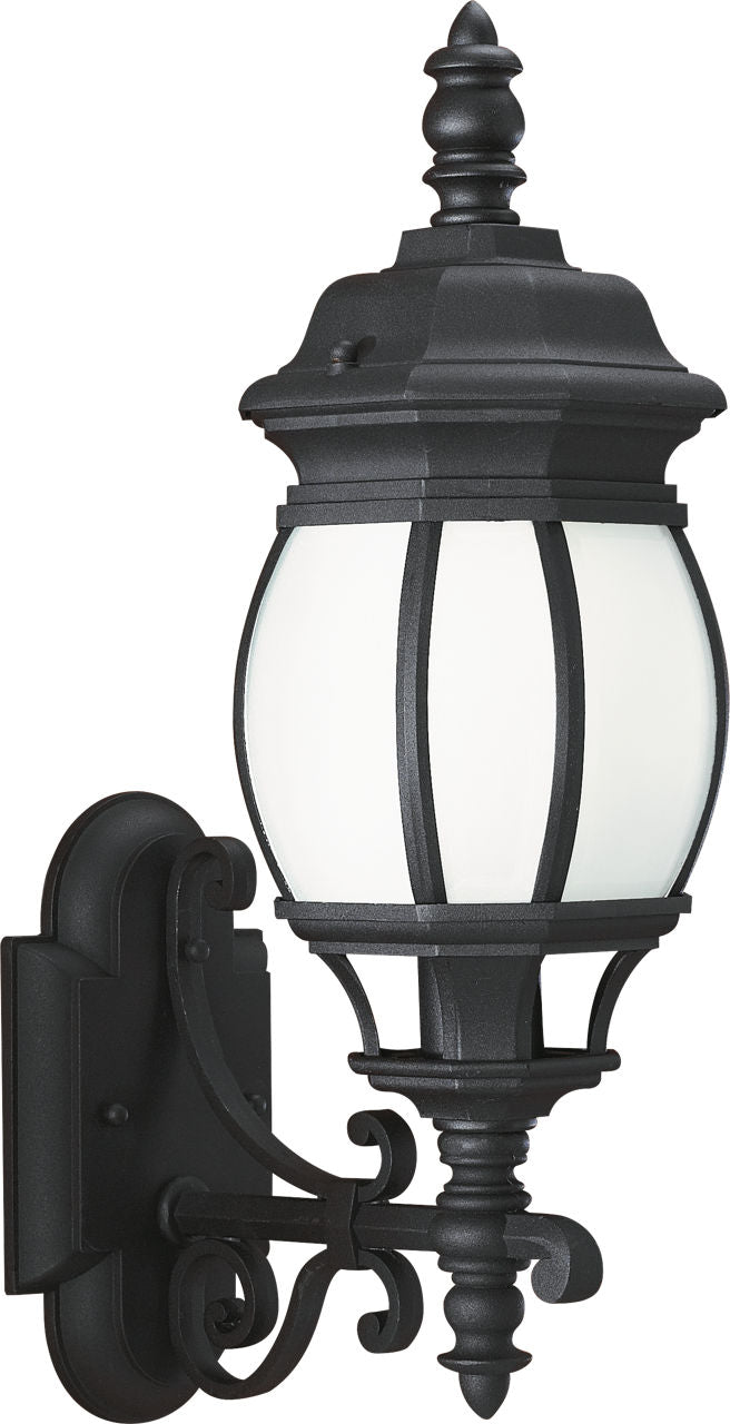 Generation Lighting Wynfield 1 light black outdoor wall lantern
